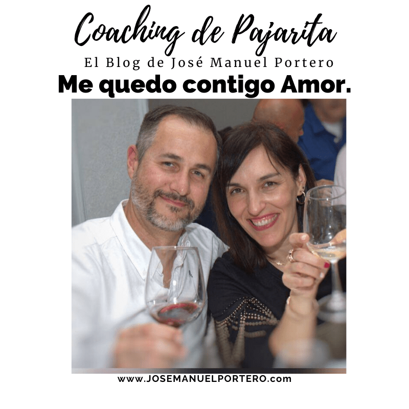 Me quedo contigo Amor.