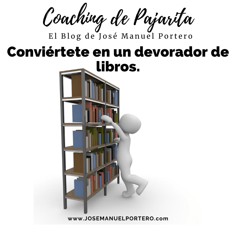 Conviértete en un devorador de libros.